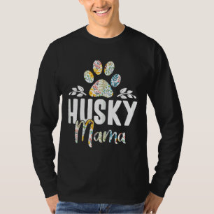 Husky Mama Niedlich Hunde Mama Hundebesitzer T-Shirt