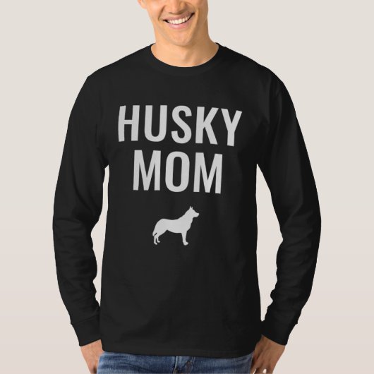 Husky-Mama T-Shirt (Vorderseite)