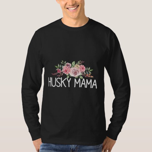 Husky Mama T-Shirt (Vorderseite)