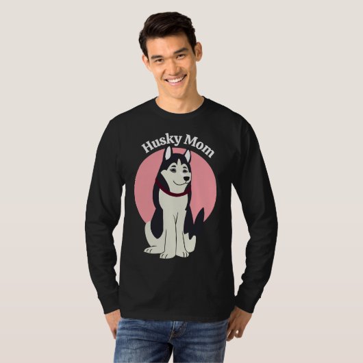 Husky-Mama T-Shirt (Vorne ganz)