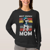 Husky-Mama T-Shirt (Vorderseite)