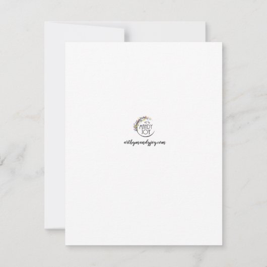 Husky-Mitteilungskarten Einladung (Rückseite)