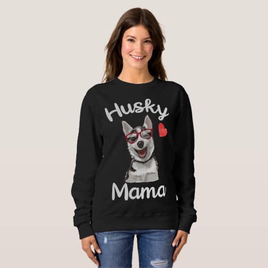 Husky Mother Dog Sweatshirt (Vorne ganz)