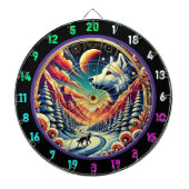 Husky Mountain Aura Wall Decke Dartscheibe (vorne)