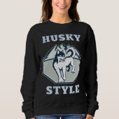 Husky Mountain Style Sweatshirt (Vorderseite)