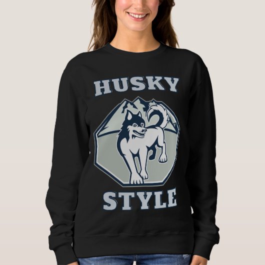 Husky Mountain Style Sweatshirt (Vorderseite)