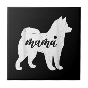 Husky Mthers Day Dog Paw Lover Gift Fliese