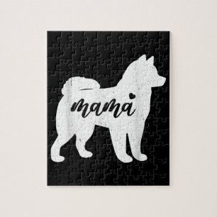 Husky Mthers Day Dog Paw Lover Gift Puzzle