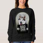 Husky Mugshot Sweatshirt (Vorderseite)