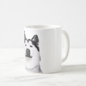Husky Mustaches Tasse (VorderseiteRechts)