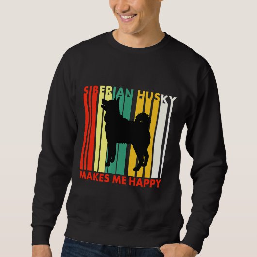 Husky My Happy Sweatshirt (Vorderseite)
