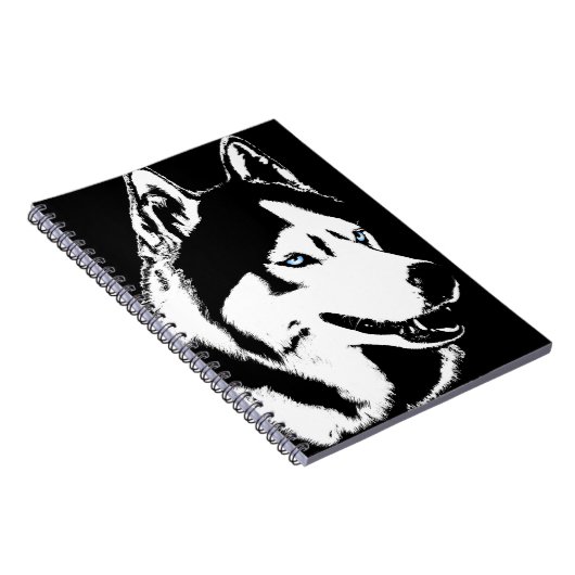 Husky Notebook Siberian Husky Gifts & Books Notizblock (Rechte Seite)