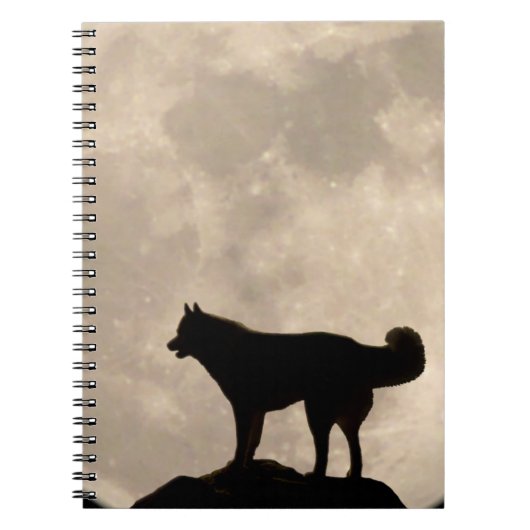 Husky Notebook Siberian Husky Gifts & Books Notizblock (Vorderseite)