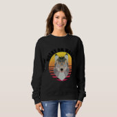 Husky on Watch Sweatshirt (Vorne ganz)