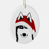 Husky Ornament (Rechts)
