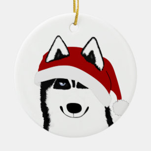 Husky Ornament