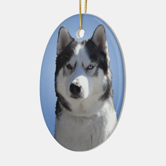 Husky Ornament Malamute Keepake Dog Geschenke (Links)