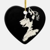 Husky Ornament Malamute Keepake Dog Geschenke (Vorne)