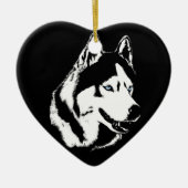Husky Ornament Malamute Keepake Dog Geschenke (Vorne)