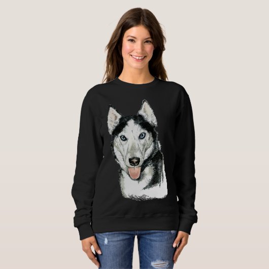 Husky Paint Sweatshirt (Vorne ganz)