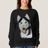 Husky Paint Sweatshirt (Vorderseite)