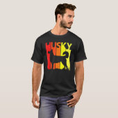 Husky Pajama T-Shirt (Vorne ganz)