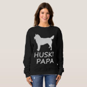 Husky Papa Sweatshirt (Vorne ganz)