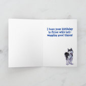 Husky Party Center Karte (Innenseite)