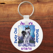 Husky Party Center Schlüsselanhänger (Vorderseite)