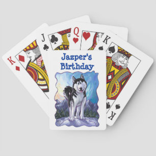 Husky Party Center Spielkarten