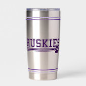Husky Paw insulated Tumbler Thermobecher (Rückseite)