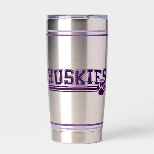 Husky Paw insulated Tumbler Thermobecher (Vorderseite)