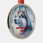 Husky Personalisation Weihnachtsschmuck (Rechts)