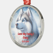 Husky Personalisation Weihnachtsschmuck (Links)