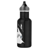 Husky Personalisiert Husky Dose Flasche Trinkflasche (Rechts)