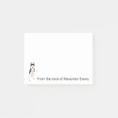 Husky Personalize Post-it Klebezettel (Vorderseite)