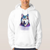 Husky Personalized Wolf Sweatshirt (Vorderseite)