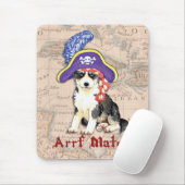 Husky Pirate Mousepad (Mit Mouse)