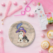 Husky Pirate Pappteller (Party)