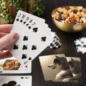 Husky Playing Cards Personalisieren Schlittenhunde Spielkarten (In Situ)