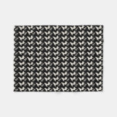 Husky Pup Blanket Siberian Husky Fleece Blanket (Vorderseite (Horizontal))