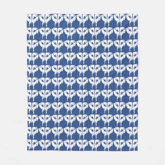 Husky Pup Blanket Siberian Husky Wolf Dog Blankets Fleecedecke (Vorderseite)