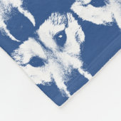 Husky Pup Blanket Siberian Husky Wolf Dog Blankets Fleecedecke (Ecke)