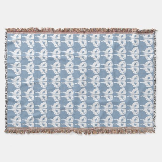Husky Pup Blanket Siberischer Wolf Pup Throw Blank Decke (Vorderseite)