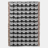 Husky Pup Blanket Siberischer Wolf Pup Throw Blank Decke (Vorderseite Vertikal)