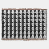 Husky Pup Blanket Siberischer Wolf Pup Throw Blank Decke (Vorderseite)