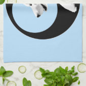 Husky Pup Handtuch Husky Malamute Teetuch (Gefaltet)