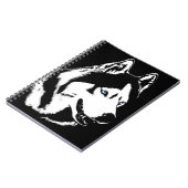 Husky Pup Notebook Siberian Husky Geschenke & Büch Notizblock (Linke Seite)