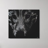 Husky Pup Print Husky Wolf Dog Canvas Print Leinwanddruck (Vorderseite)