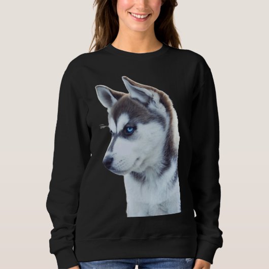 Husky Puppy Doubt Sweatshirt (Vorderseite)